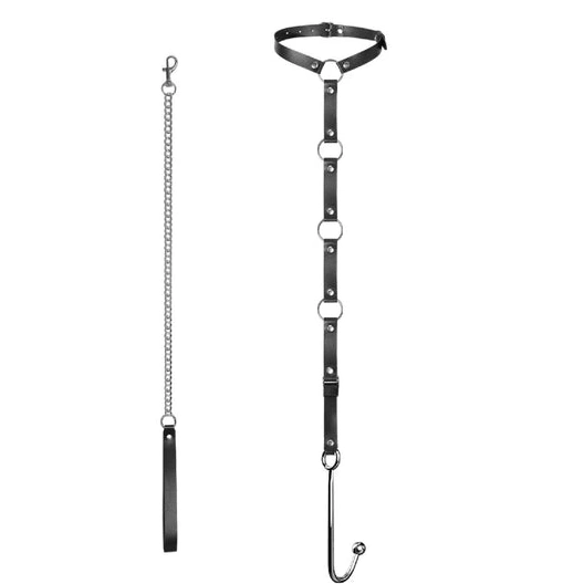 EverydayUse Kinky Hook with 5853 Leash Collar and Anal 1217